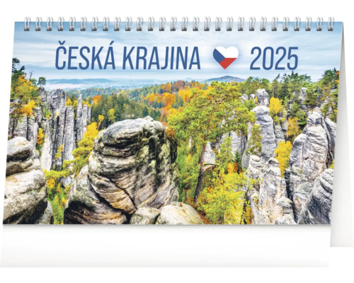 Stolní kalendář Česká krajina 2025