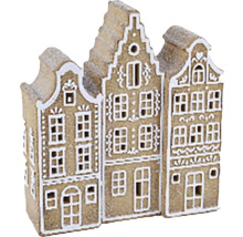 Dekorativní skupina domů, vánoční dekorace