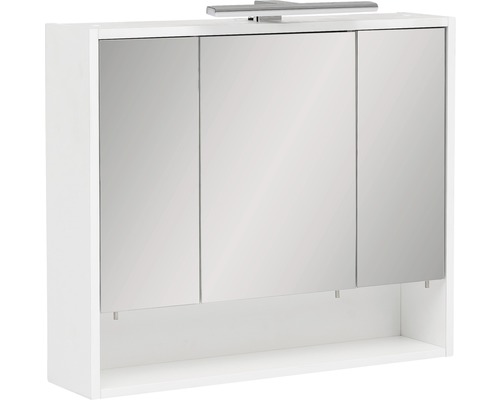 Zrcadlová skříňka Möbelpartner Kimi 70 x 16 x 65 cm bílá