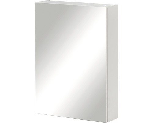 Zrcadlová skříňka Möbelpartner Basic 50 x 15,8 x 70 cm bílá vysoce lesklá