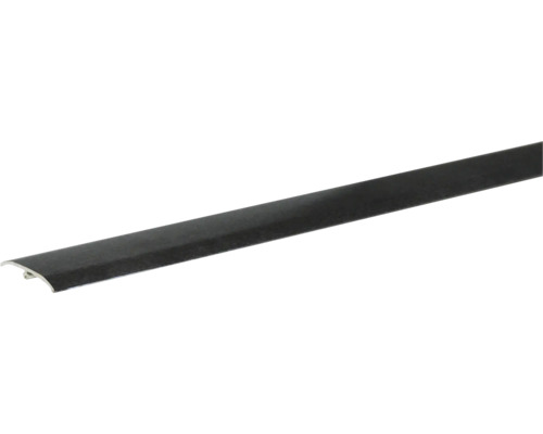 Přechodová lišta Skandor alu 2700 x 37 x 6 mm antracit Podlahový profil z kovu