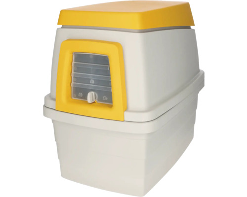 Kočičí toaleta s krytem a vstupním otvorem