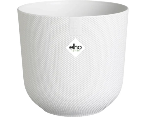 Obal na květináč plastový elho Jazz Ø 26 cm bílý