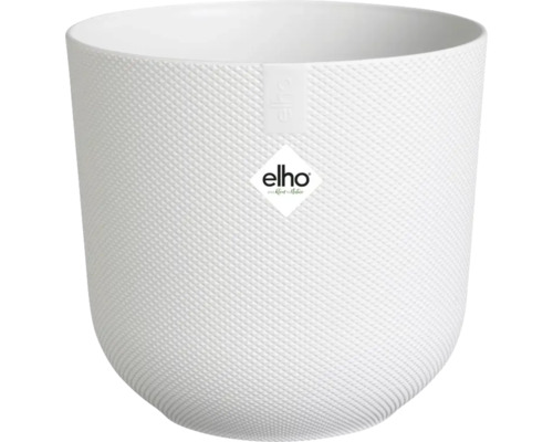 Obal na květináč plastový elho Jazz Ø 23 cm bílý