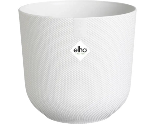 Obal na květináč plastový elho Jazz Ø 17 cm bílý