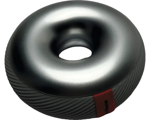 Dveřní zarážka DOORNUT Ø 106 x 42 mm, volně stojící, matný chrom