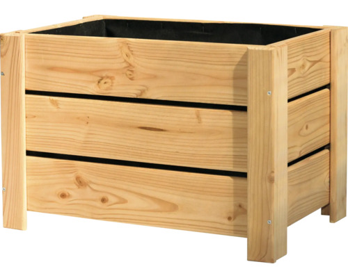 Dřevěný truhlík s vložkou