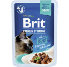 Brit Premium krmivo pro kočky s hovězím masem pro dospělé kočky