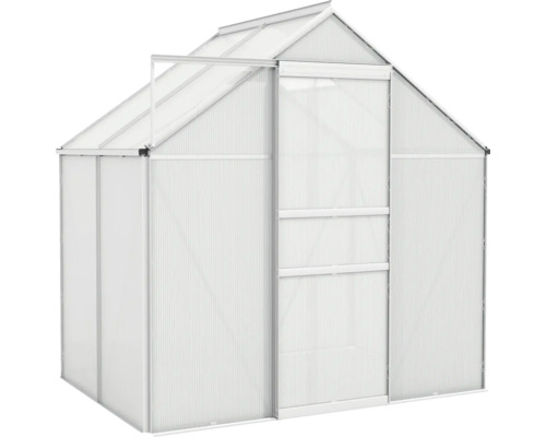 Skleník s posuvnými dveřmi