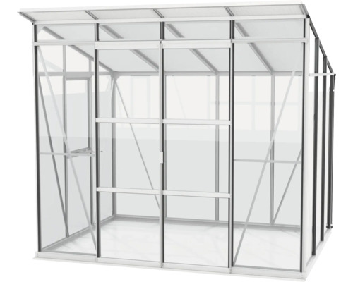 Skleník s posuvnými dveřmi