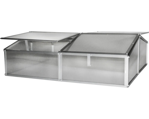 Pařeniště se dvěma otevřenými víky