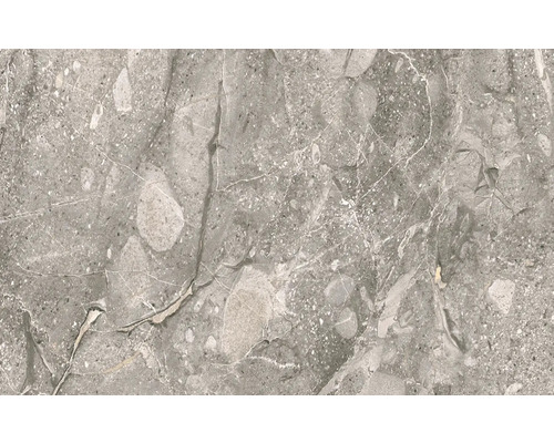 Detail šedé keramické dlaždice s efektem mramoru