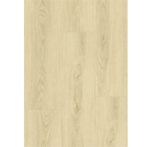 Světle hnědá laminátová podlaha s dřevěnou strukturou