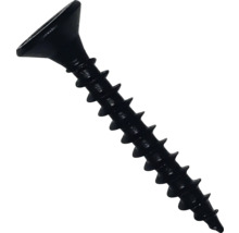 Univerzální vrut zapuštěná hlava torx zinek černý 6,0x060, 10 ks