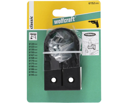 Wolfcraft přípojka brusky v balení