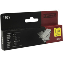 Sponky J.C. Schwarz 12/25, balení 1000 kusů