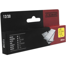 Sponky J.C. Schwarz 12/30, balení 1000 kusů