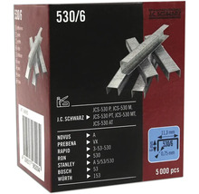 Balení sešívacích sponek typu 530/6 s 5000 kusy