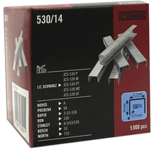 Balení J.C. Schwarz sponky typ 530/14 s 5000 kusy