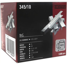Balení J.C. Schwarz sponky typ 345/10, 5000 kusů