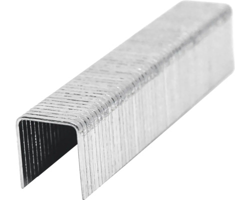 Detail kovových sešívacích sponek