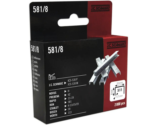 JC Schwarz Sponky typ 581/8, 2000 kusů