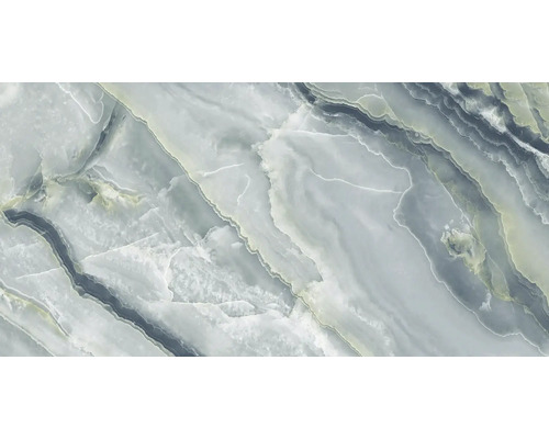 Detailní pohled na onyxovou mramorovou desku