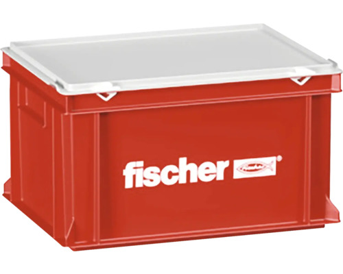 Montážní box Fischer HWK, červený, velký 300x400x200 mm