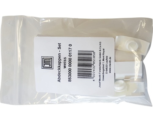 Sada krycích krytek, plastové, pro zakrytí oken v průhledném obalu.