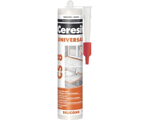 Ceresit CS 8 univerzální silikon pro vnitřní i venkovní použití
