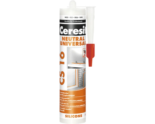 Ceresit CS 16 - 280ml neutrální silikon bílý