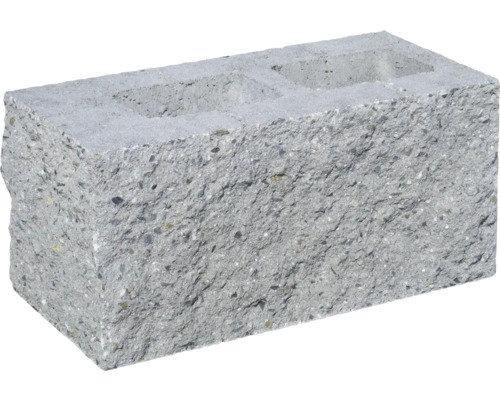 Betonový plot Face Block HX 2/19/6B 39,5x20x19 cm přírodní