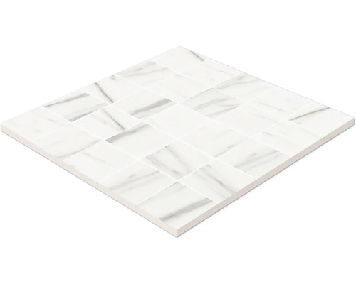 Keramická mozaiková dlaždice se vzhledem pletiva