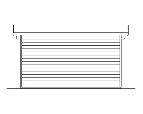 Nákres zavřené rolety