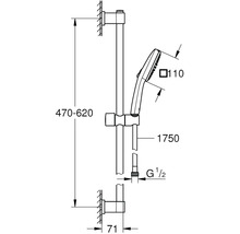 Sprchový set GROHE 110 x 110 mm chrom 26935001