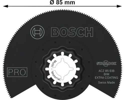 Pilový list Bosch o průměru 85 milimetrů