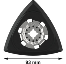 Trojúhelníkový pilový list pro multifunkční nástroj, 93 mm