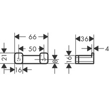 Technický výkres s rozměry