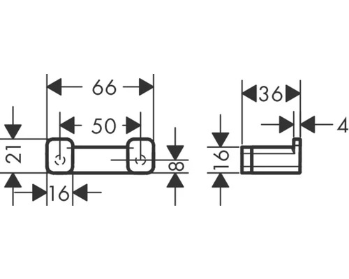 Technický výkres s rozměry