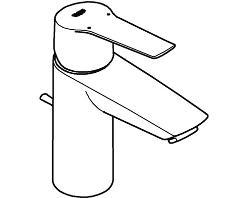 Nákres umyvadlové baterie