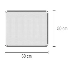 Síť proti hmyzu o rozměrech 60 x 50 centimetrů