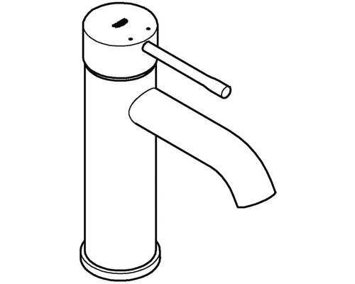 Nákres umyvadlové baterie