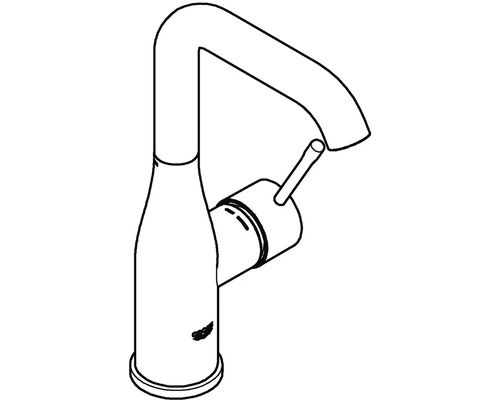 Umyvadlová baterie pro montáž na umyvadlo