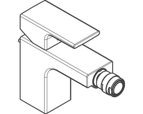 Schematický nákres vodovodní baterie