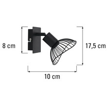 Rozměry nástěnné lampy