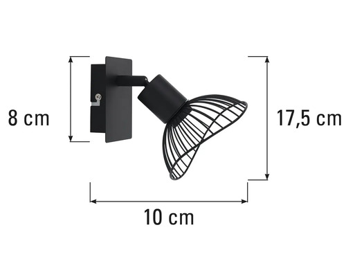 Rozměry nástěnné lampy