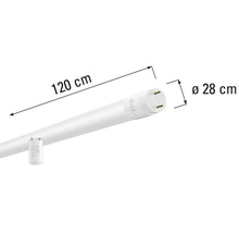 LED trubice, délka 120 cm, průměr 28 cm