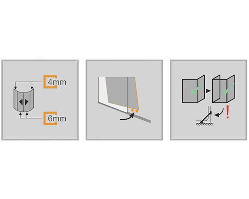 Montážní návod pro sprchové kouty