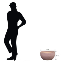 Květinová mísa o rozměrech 34 cm x 17 cm