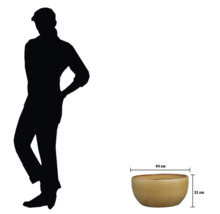 Miska o rozměrech 44 cm x 21 cm